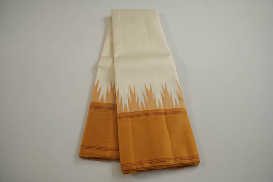 Temple borders kanchipuram silk saree