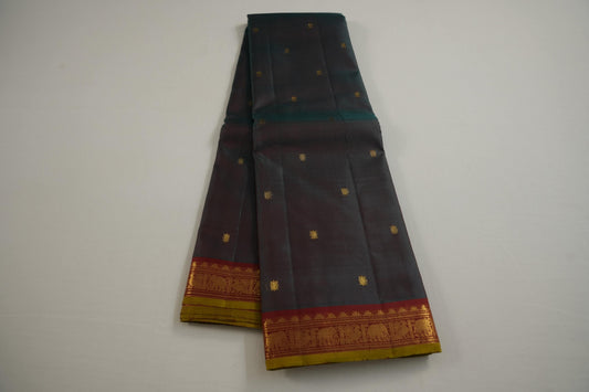 Bridal kanchipuram silk saree
