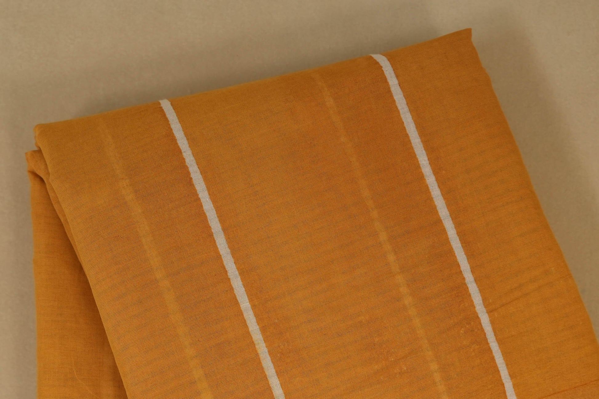 Yellow Cotton Saree body