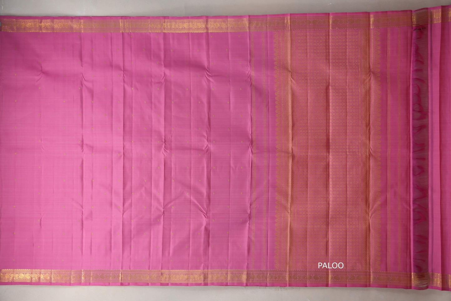 Rose Pink Vintage Kanjivaram Silk Saree by Shreenivas Silks PSSR019315