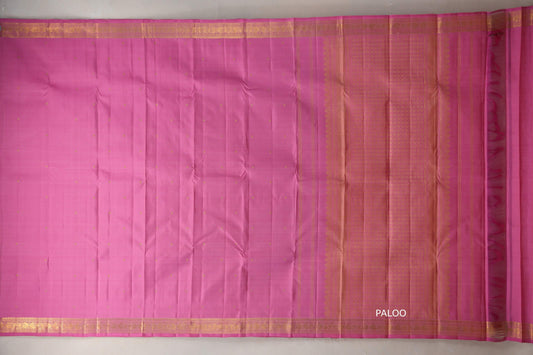Rose Pink Vintage Kanjivaram Silk Saree by Shreenivas Silks PSSR019315
