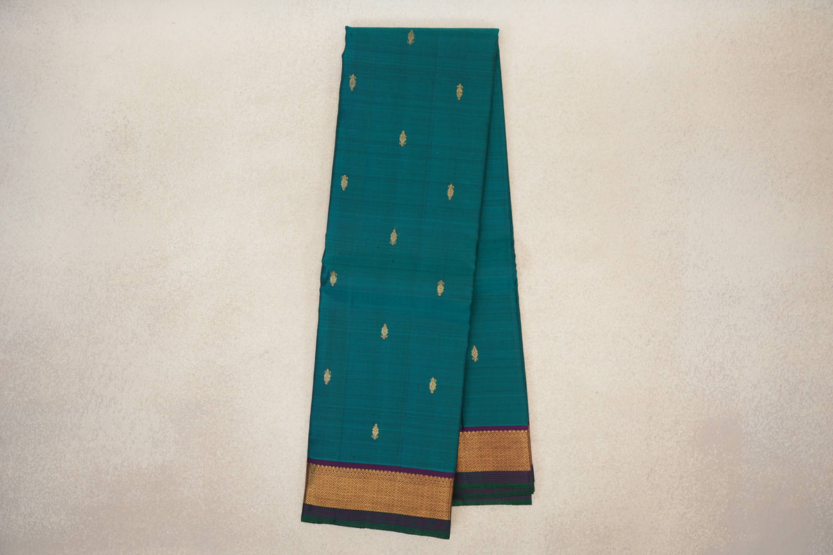 Peacock Green  Vintage Kanjivaram Silk Saree online