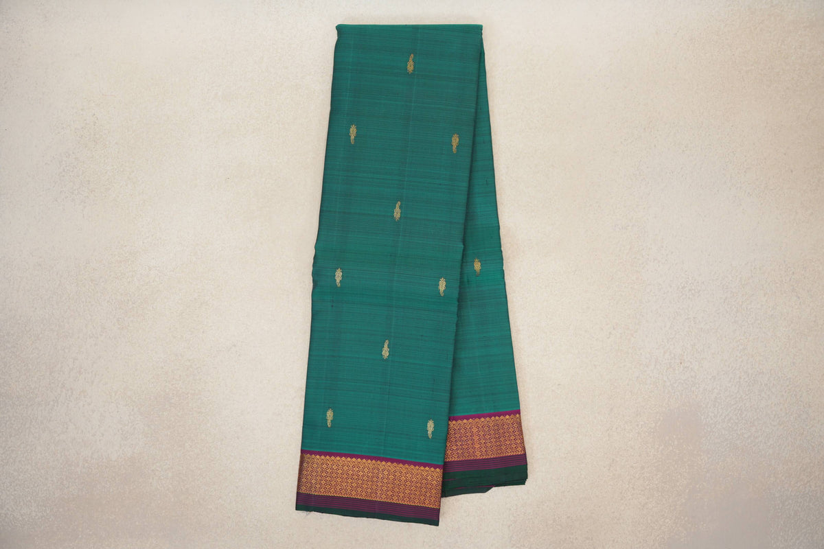Peacock Green  Vintage Kanjivaram Silk Saree online
