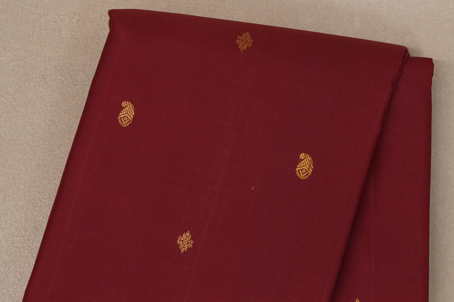 Reddish maroon Vintage Kanjivaram Silk Saree by Shreenivas Silks PSSR019390