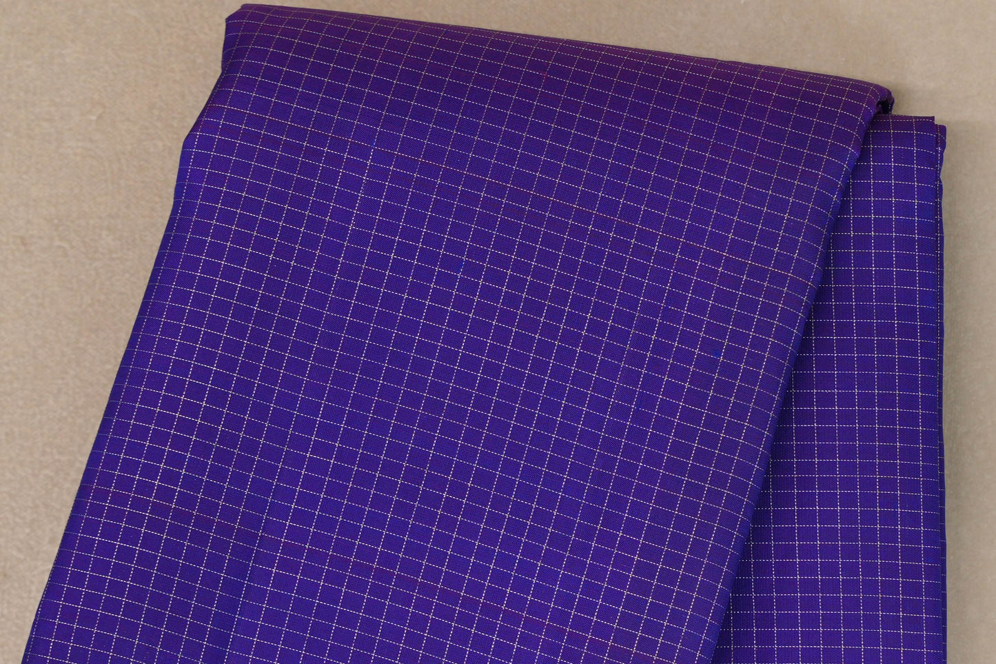 Royal purple with Peacock Green Vintage Kanjivaram Silk Saree by Shreenivas Silks PSSR019396