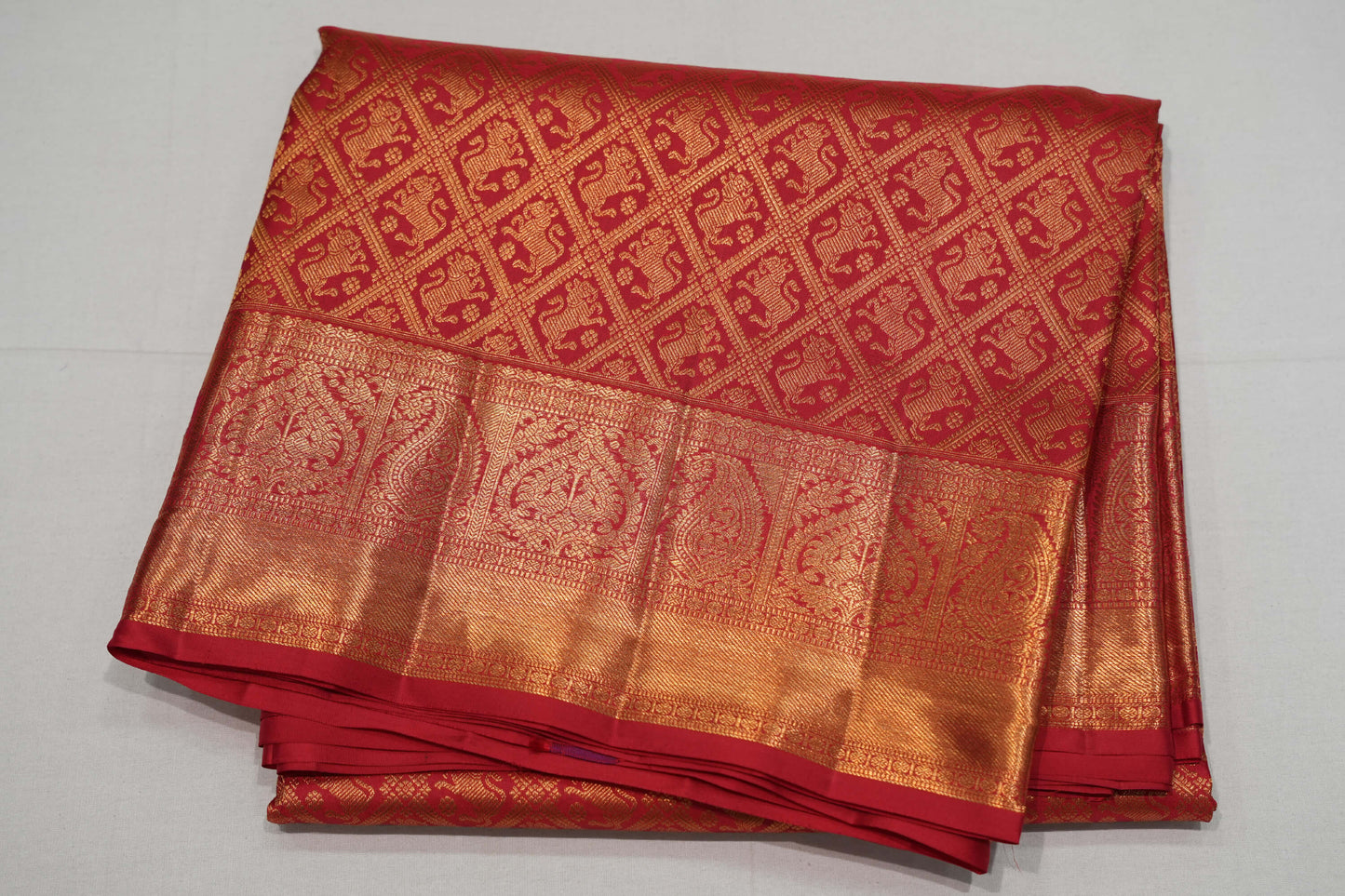Raani pink bridal kanchipuram silk saree