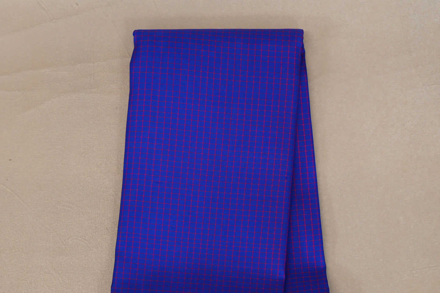 Royal Blue with Rettai Pettu Borders Vintage Kanjivaram Silk Saree body