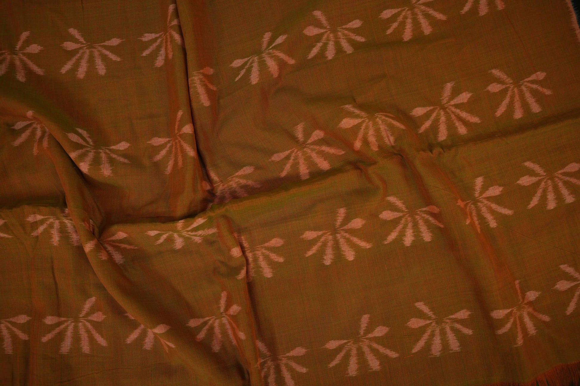 Manthulir Ikat Cotton Saree zoom