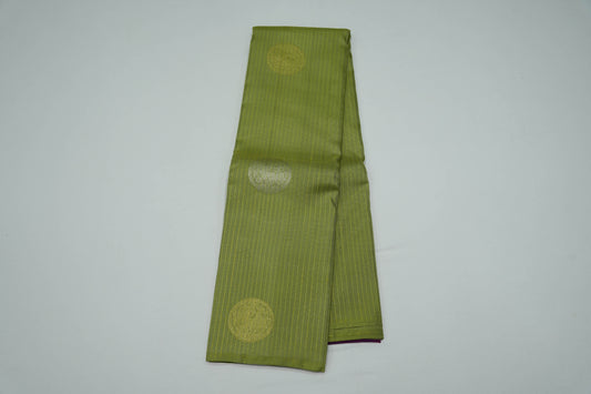 Borderless vintage kanchipuram silk saree