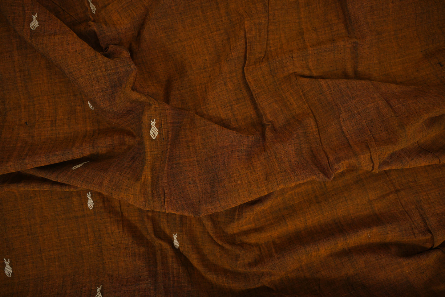  Mehandi Green Odissa Eri Cotton Saree Zoom