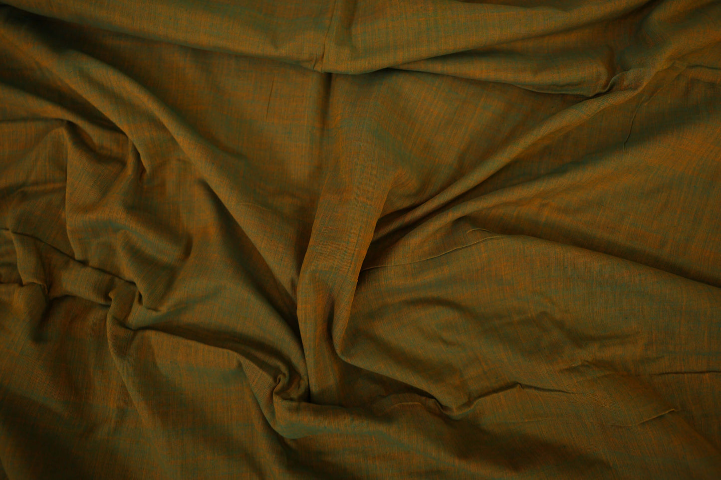 Mehandi Green Ikat Cotton Saree zoom