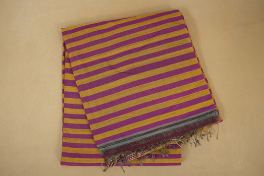 Folded Multi color Odissa Eri Cotton Saree