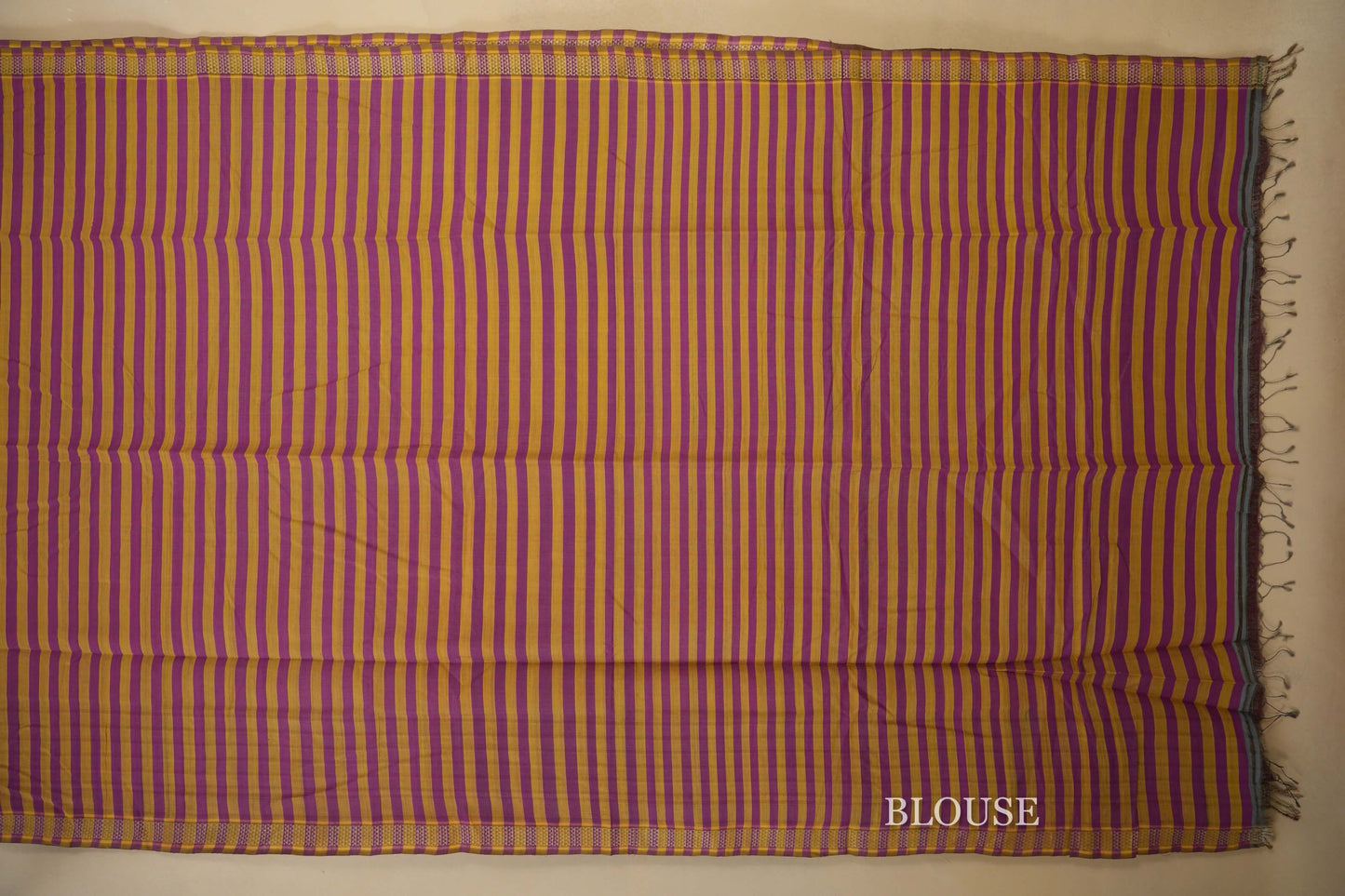 Multi color Odissa Eri Cotton Saree Blouse