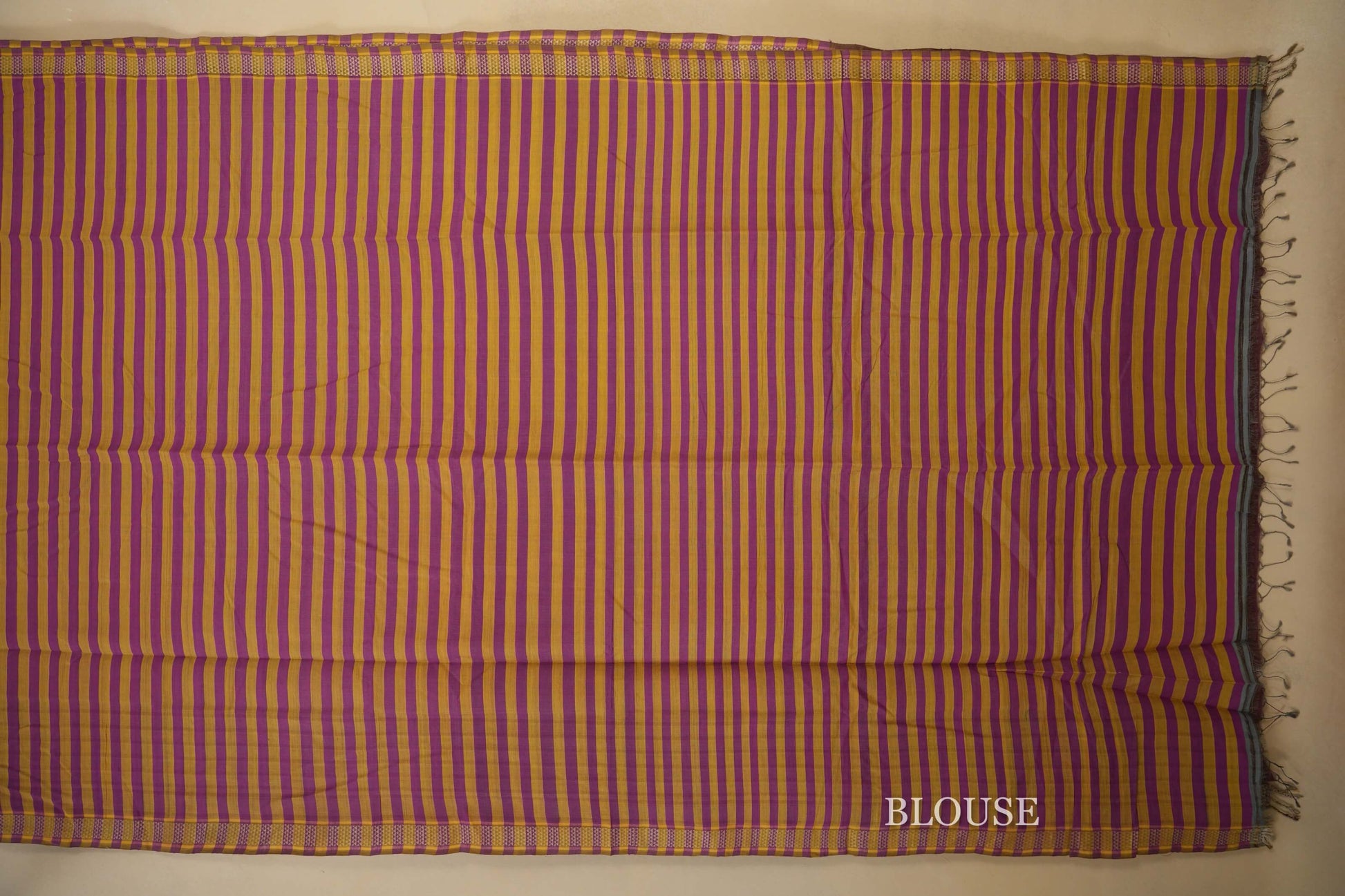 Multi color Odissa Eri Cotton Saree Blouse