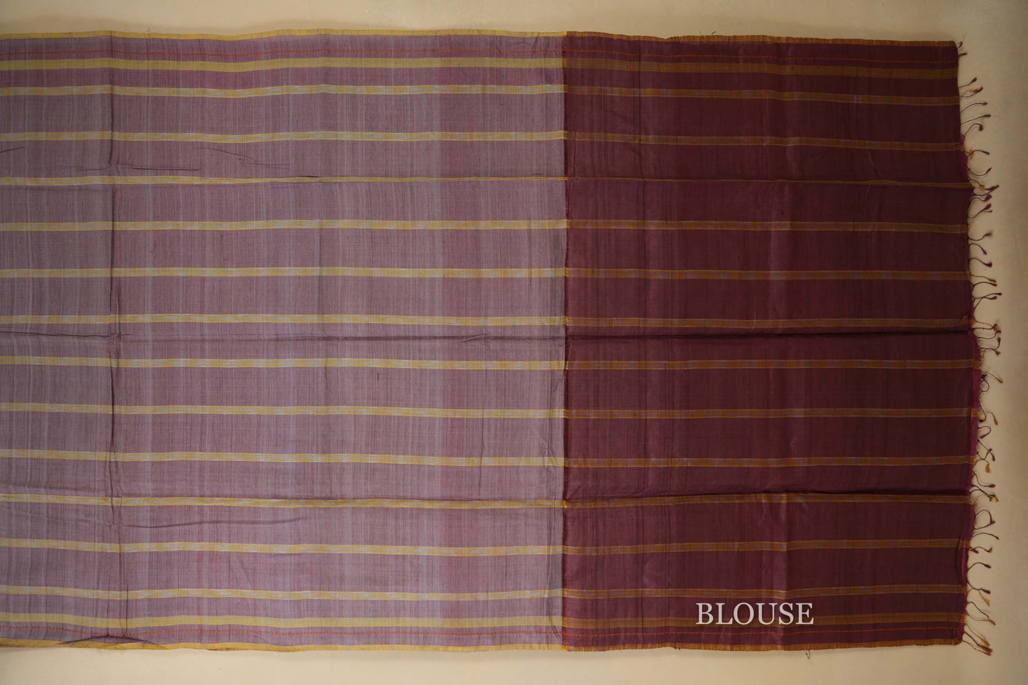 Multi Color Odissa Tussar Silk Saree Blouse