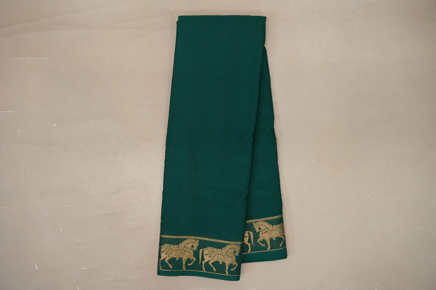 Green Mysore Silk Saree by Shreenivas Silks PSSR019433