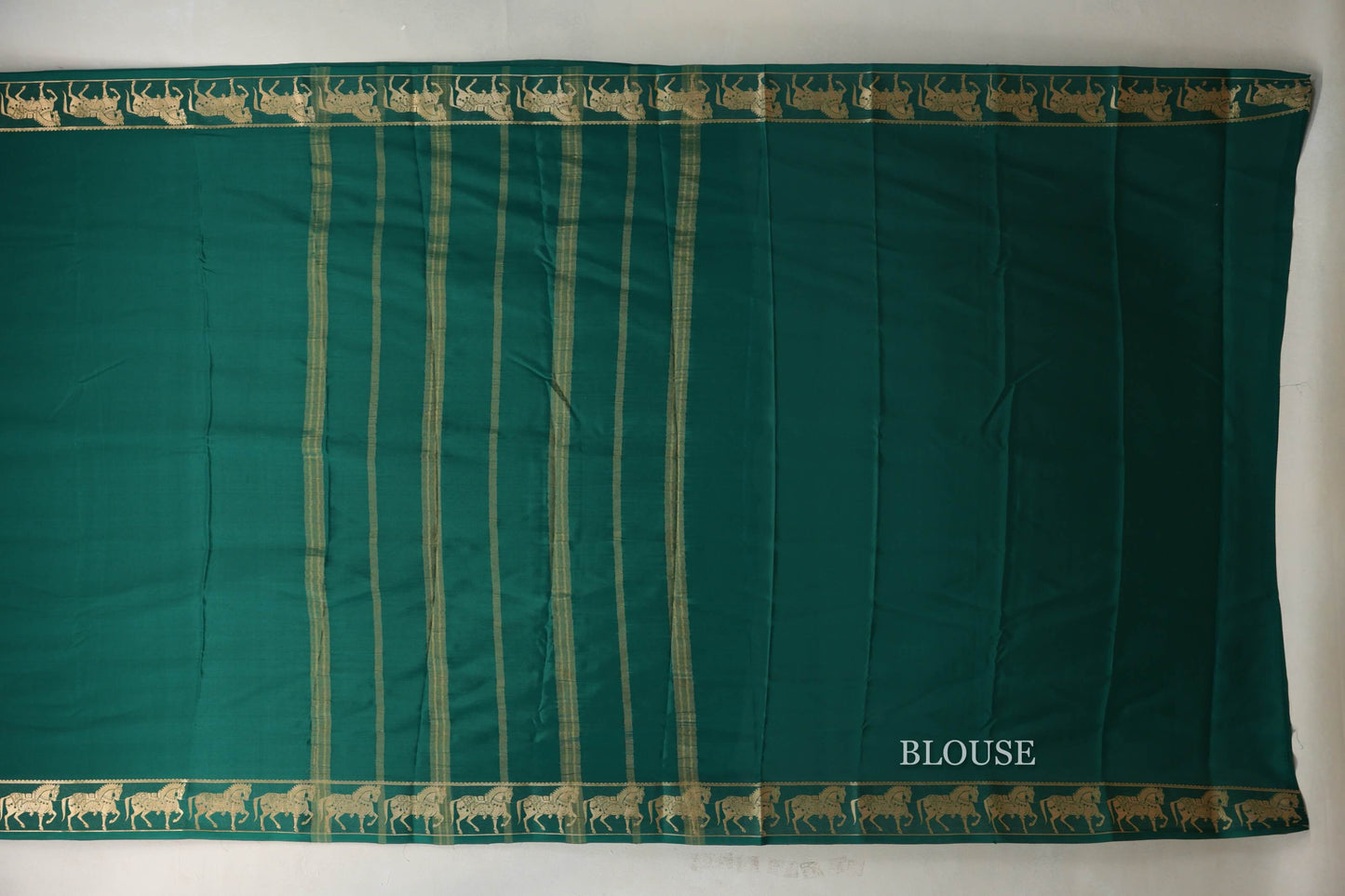 Green Mysore Silk Saree by Shreenivas Silks PSSR019433