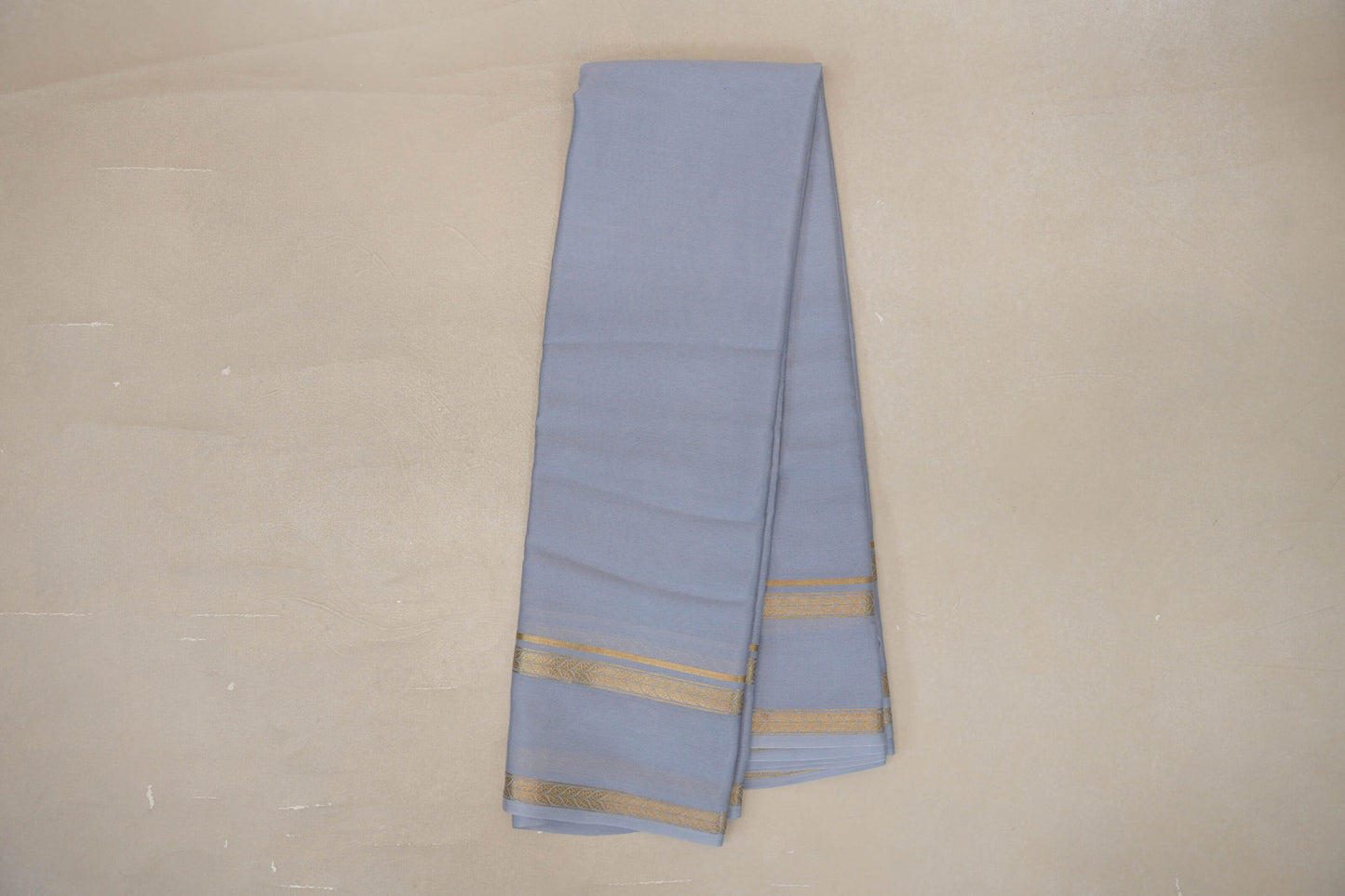 Gray Mysore Silk Saree by Shreenivas Silks PSSR019439