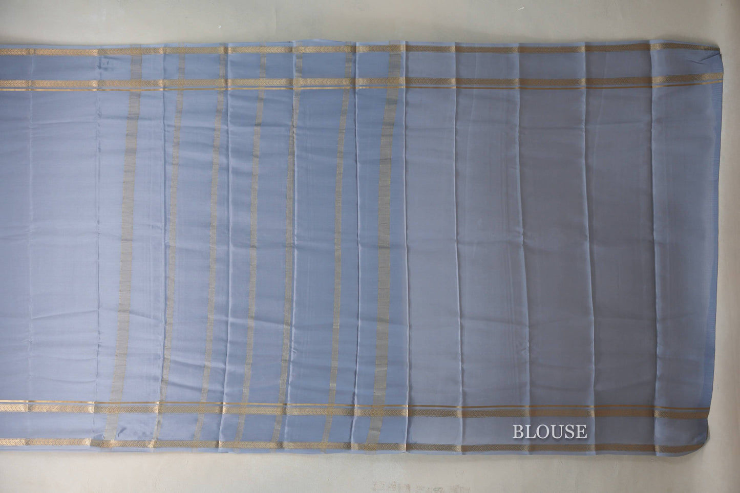 Gray Mysore Silk Saree by Shreenivas Silks PSSR019439