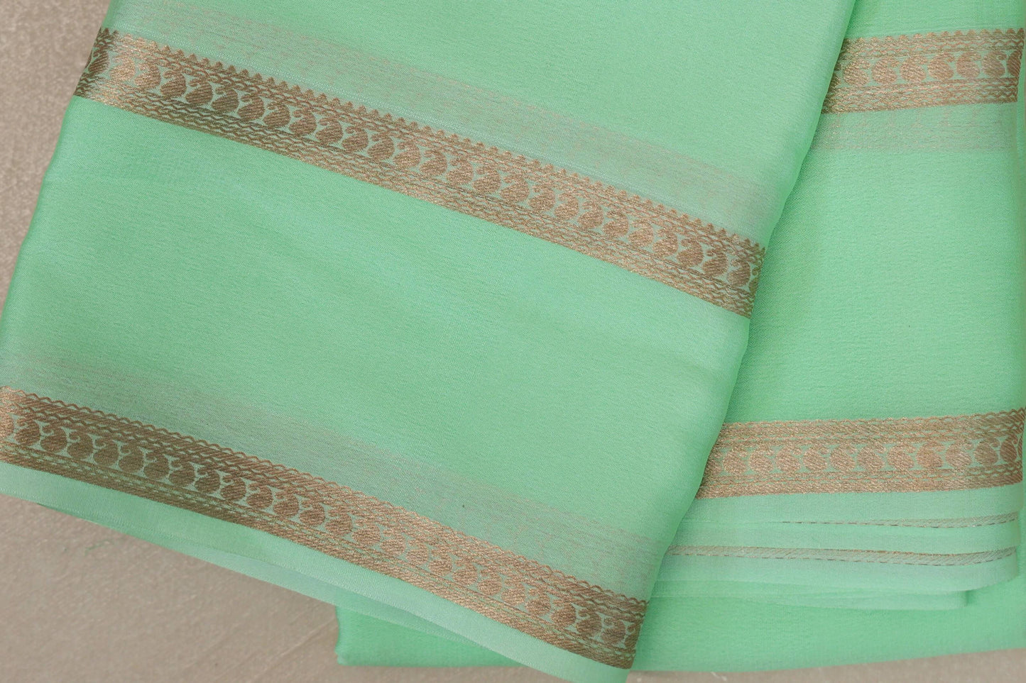Rexona Green Mysore Silk Saree by Shreenivas Silks PSSR019441