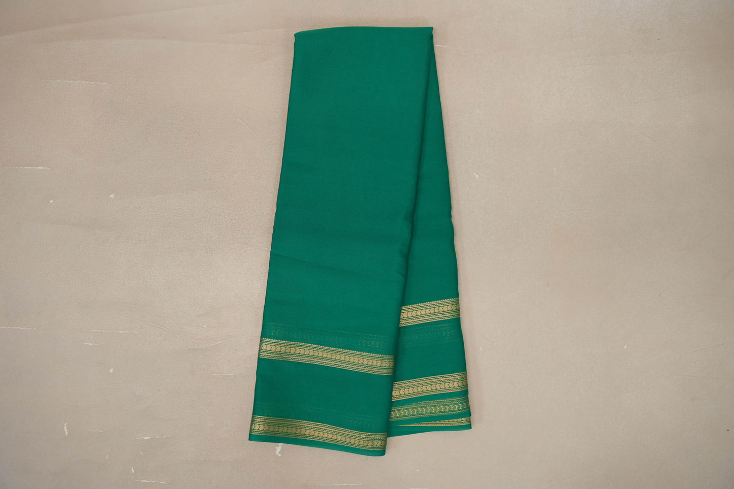 Green Mysore Silk Saree by Shreenivas Silks PSSR019443
