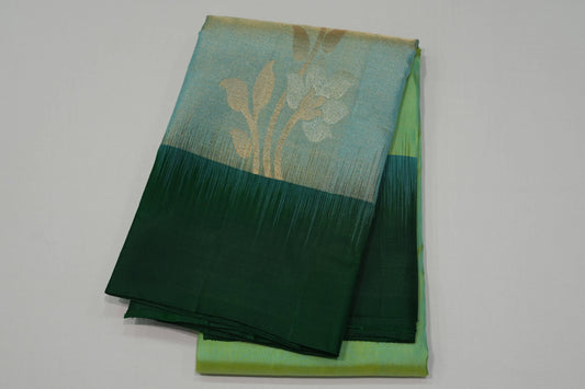 Rexona green light weight kanchipuram silk saree