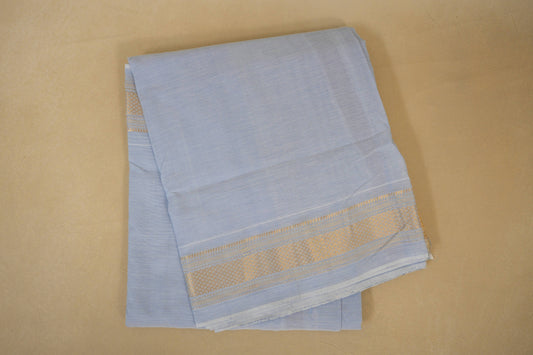 Lavender Paithani Cotton Saree