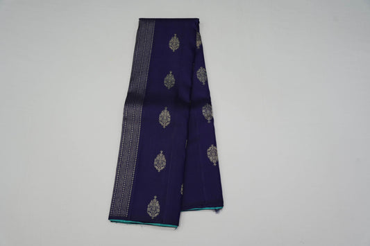 Borderless vintage kanchipuram silk saree