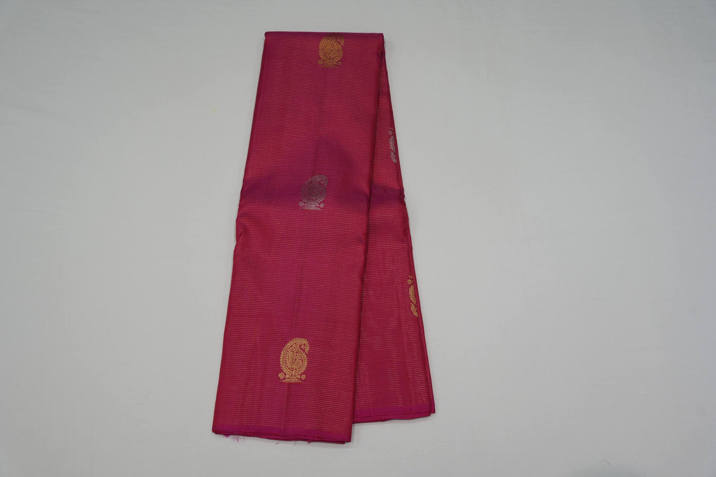 Borderless vintage kanchipuram silk saree
