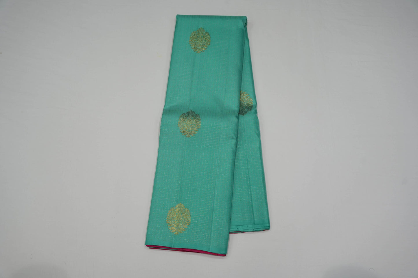 Borderless vintage kanchipuram silk saree