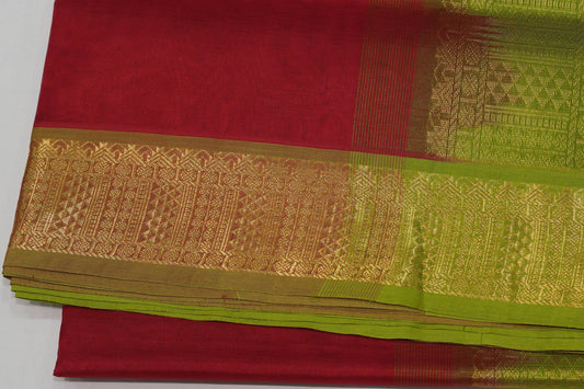 Online plain silk cotton saree