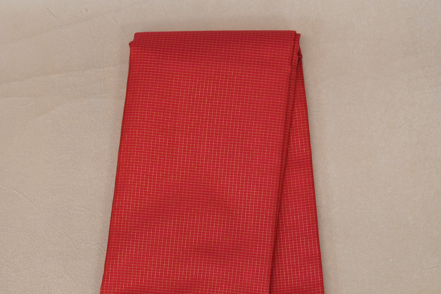 Pinkish Red Temple Borders Vintage Kanjivaram Silk Sareebody zoom