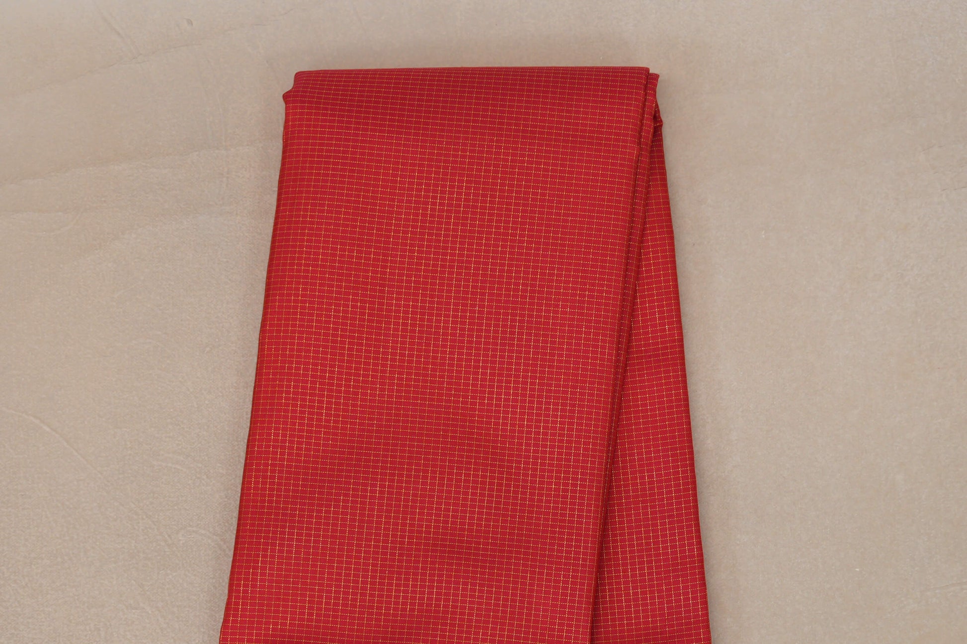 Pinkish Red Temple Borders Vintage Kanjivaram Silk Sareebody zoom