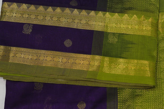 Online nine and half yards silk cotton saree