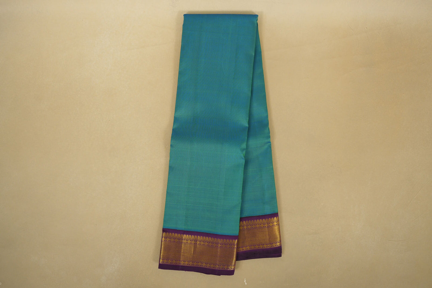 Aqua Blue Vintage Kanjivaram Silk Saree  online