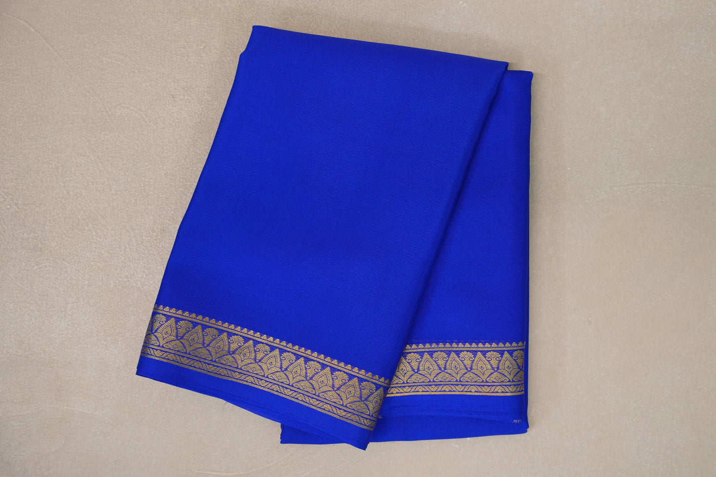 Royal Blue Mysore Silk Saree