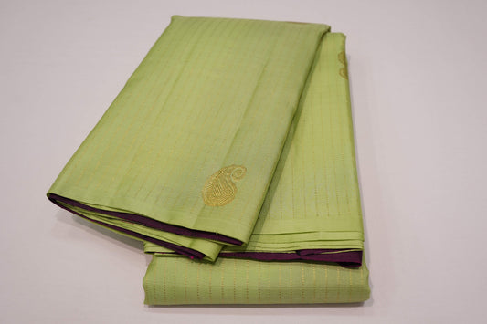 Pistha green vintage kanchipuram silk saree