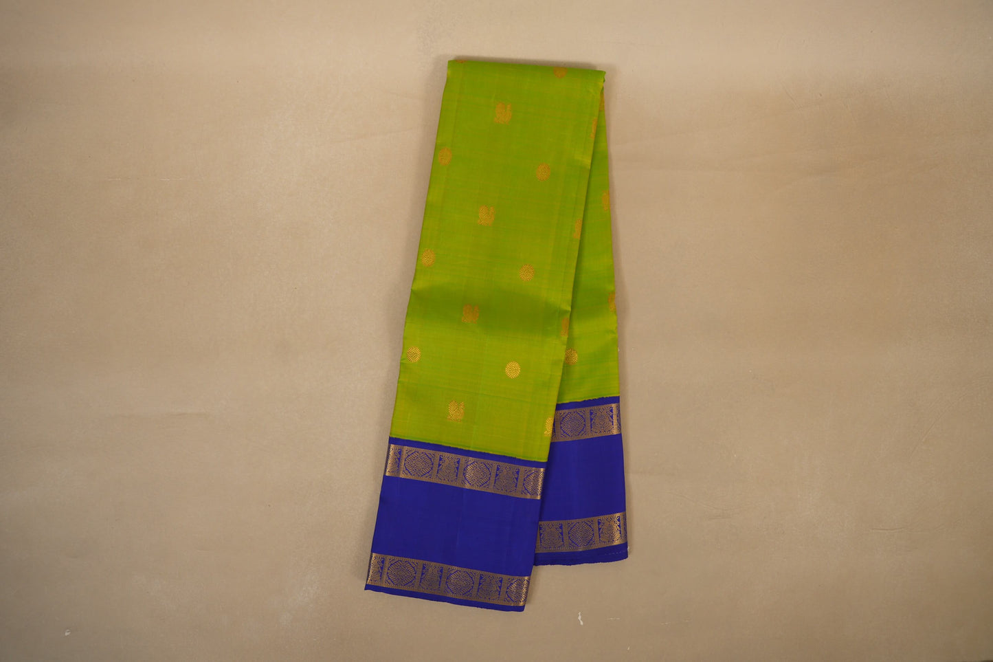 Parrot Green Vintage Kanjivaram Silk Saree online