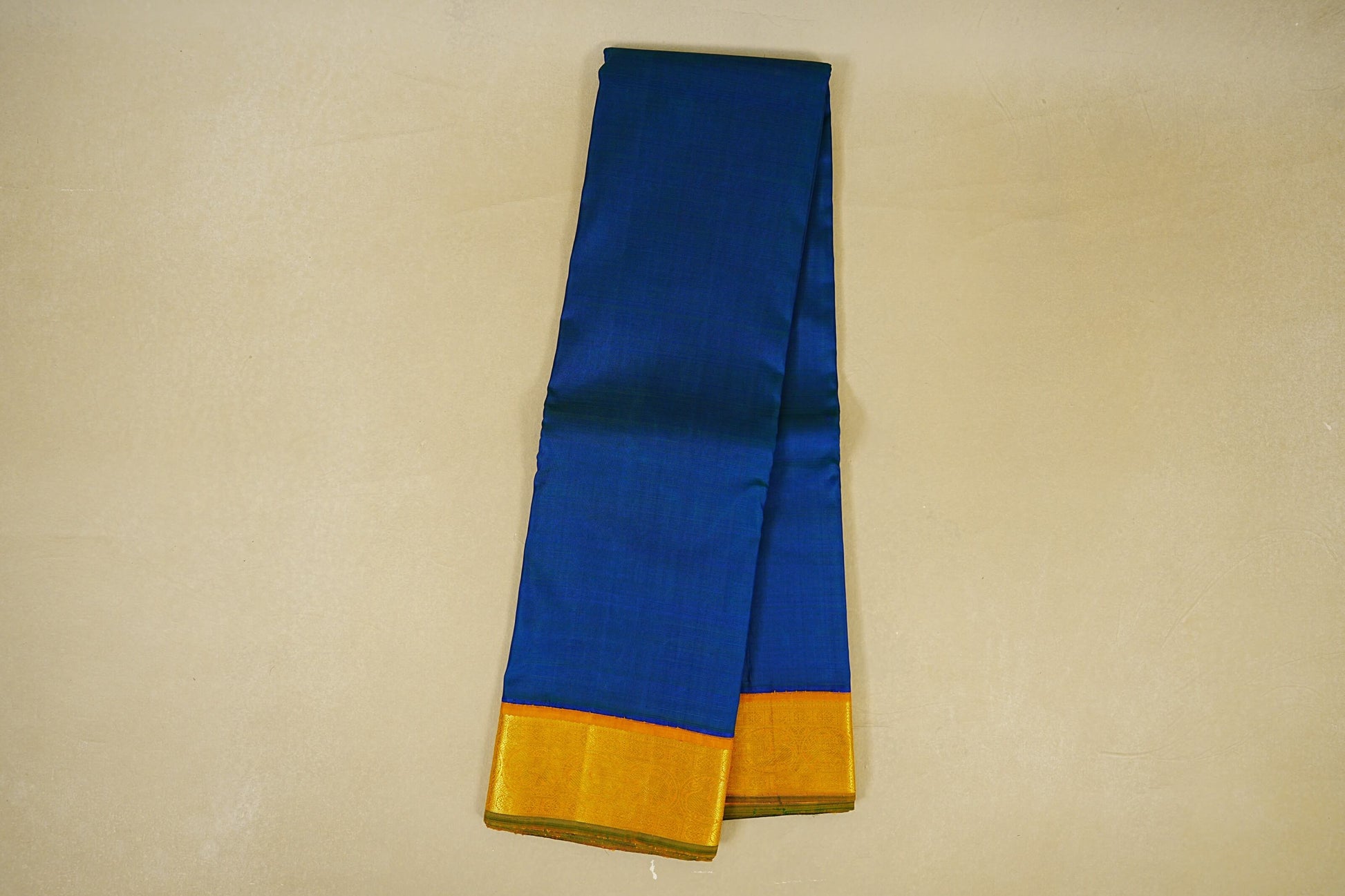 Peacock Blue Vintage Kanjivaram Silk Saree online