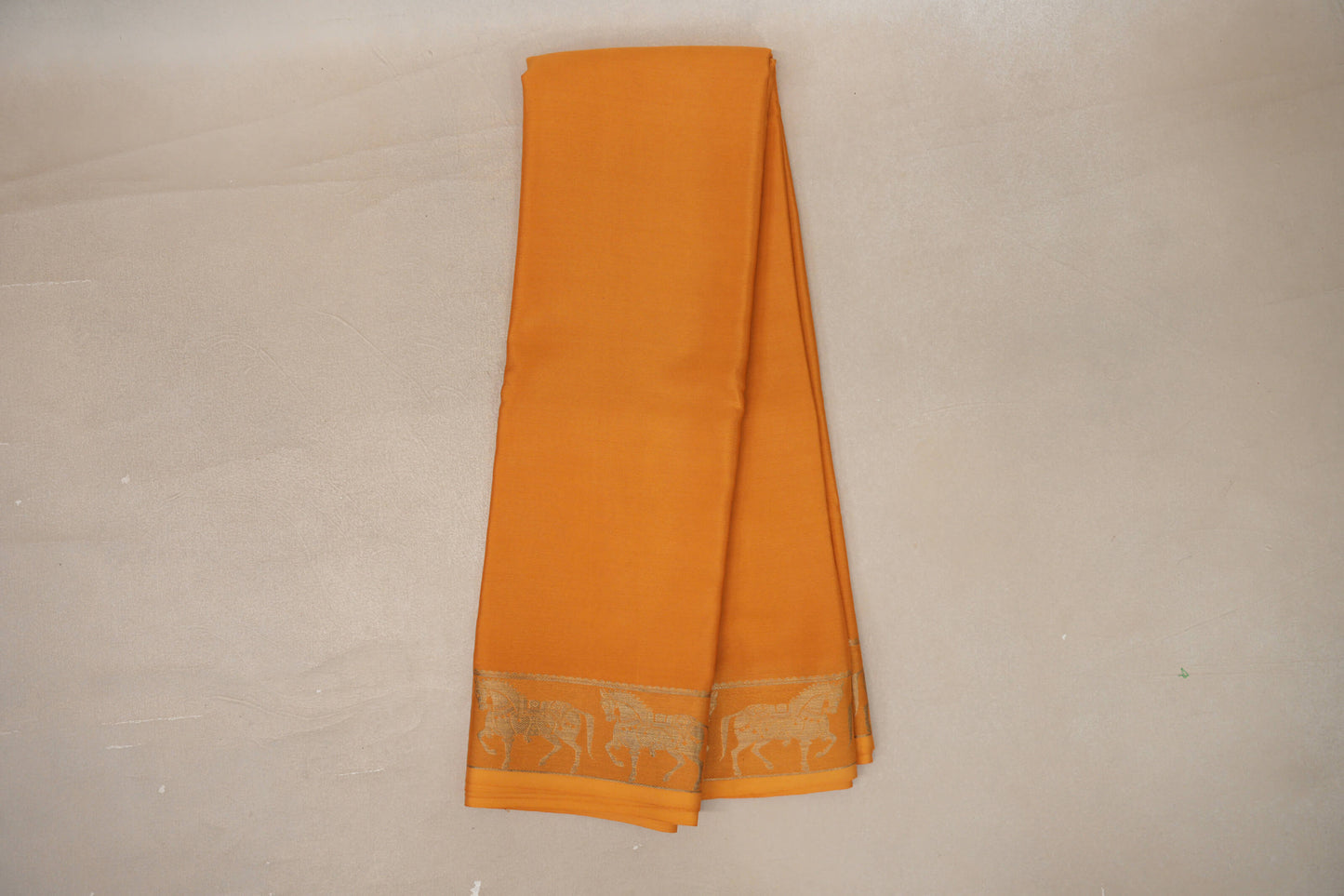 Oil Mustard Mysore Silk Saree online
