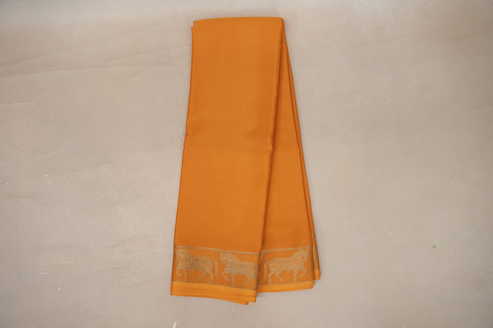 Oil Mustard Mysore Silk Saree online