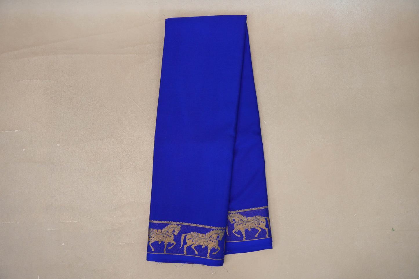 Bright Royal Blue Mysore Silk Saree online