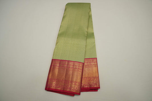 Brocade vintage kanchipuram silk saree