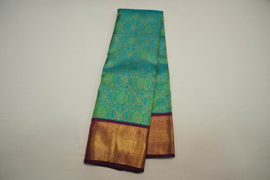 Brocade vintage kanchipuram silk saree