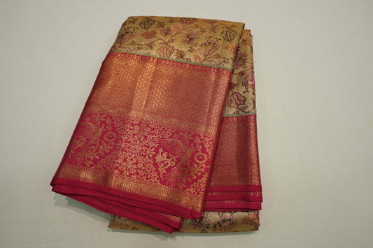 Tissue vintage kanchipuram silk saree