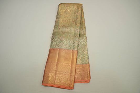 Brocade vintage kanchipuram silk saree