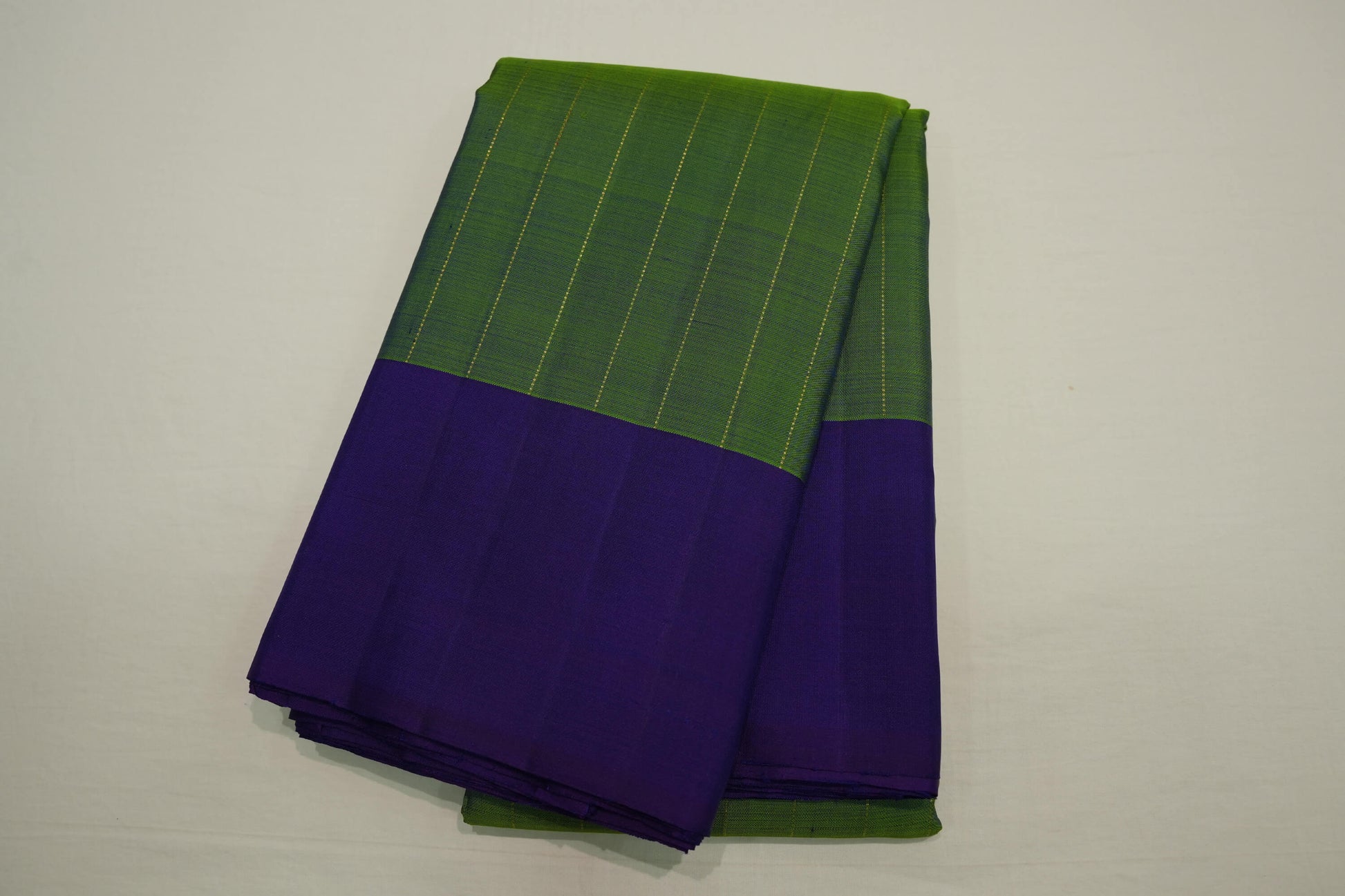 Light green vintage kanchipuram silk saree