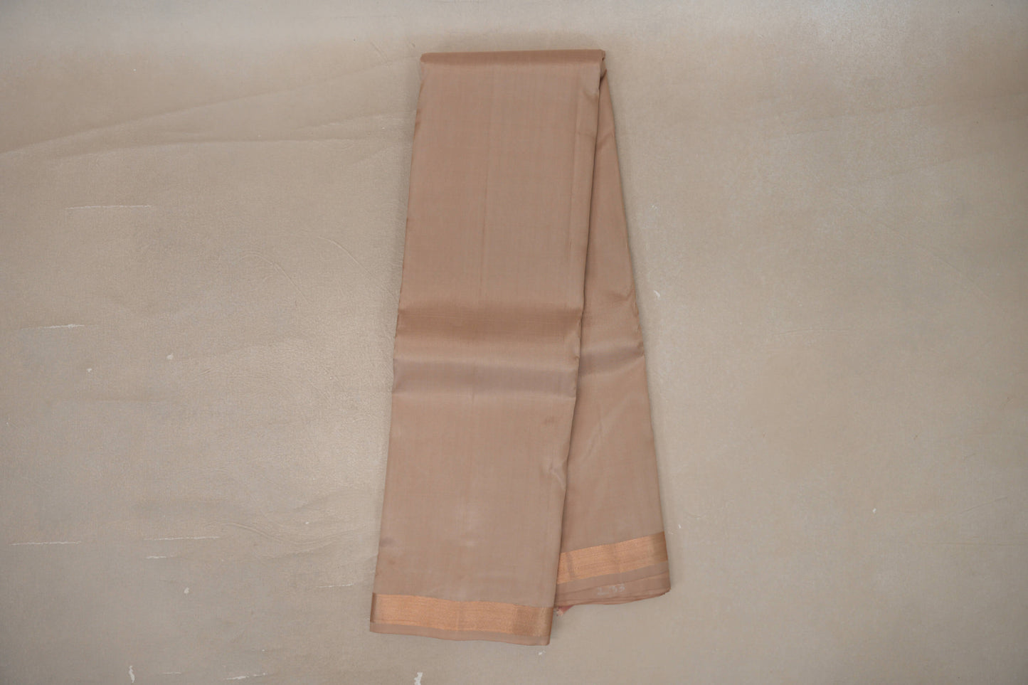 Dark Beige Vintage Kanjivaram Silk Saree by Shreenivas Silks PSSR019629