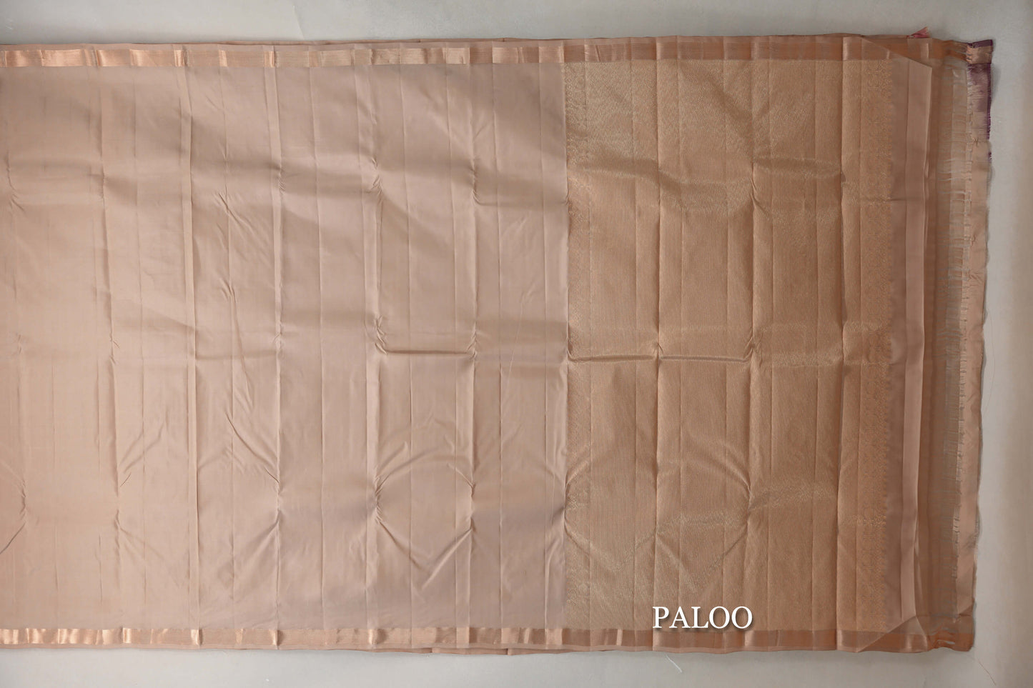 Dark Beige Vintage Kanjivaram Silk Saree by Shreenivas Silks PSSR019629