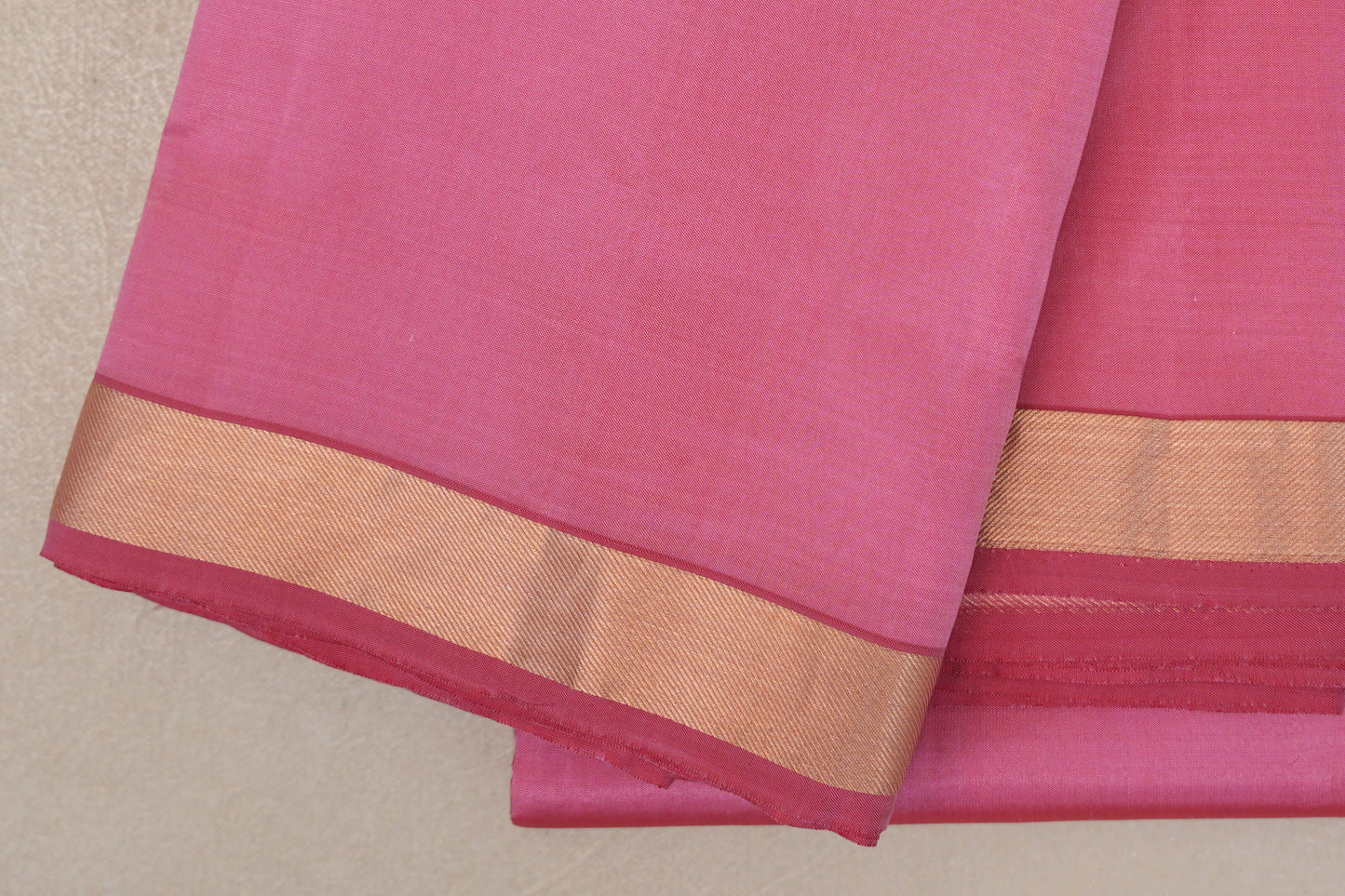 Rose Pink Vintage Kanjivaram Silk Saree by Shreenivas Silks PSSR019630